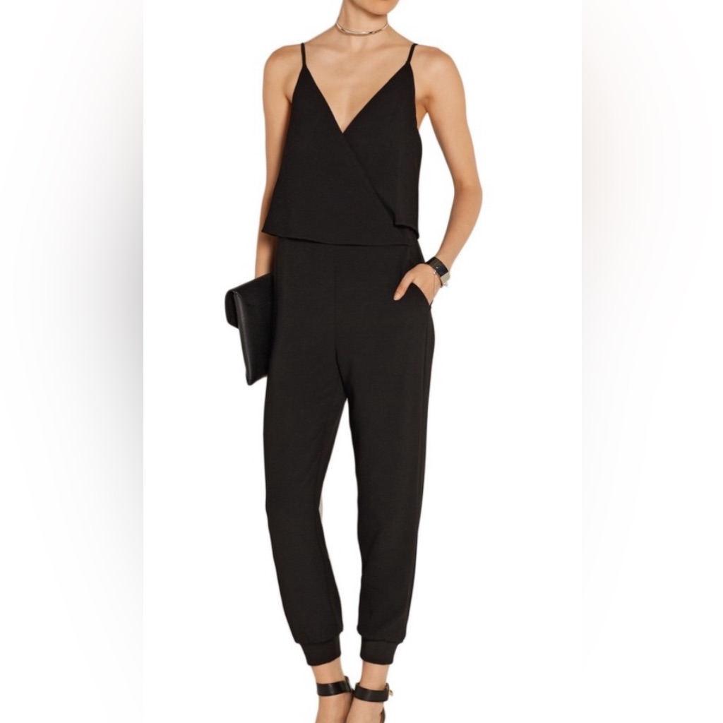 Theory Jumpsuit Jogger Bottom Size 2 Excellent Pre-Owned Condition